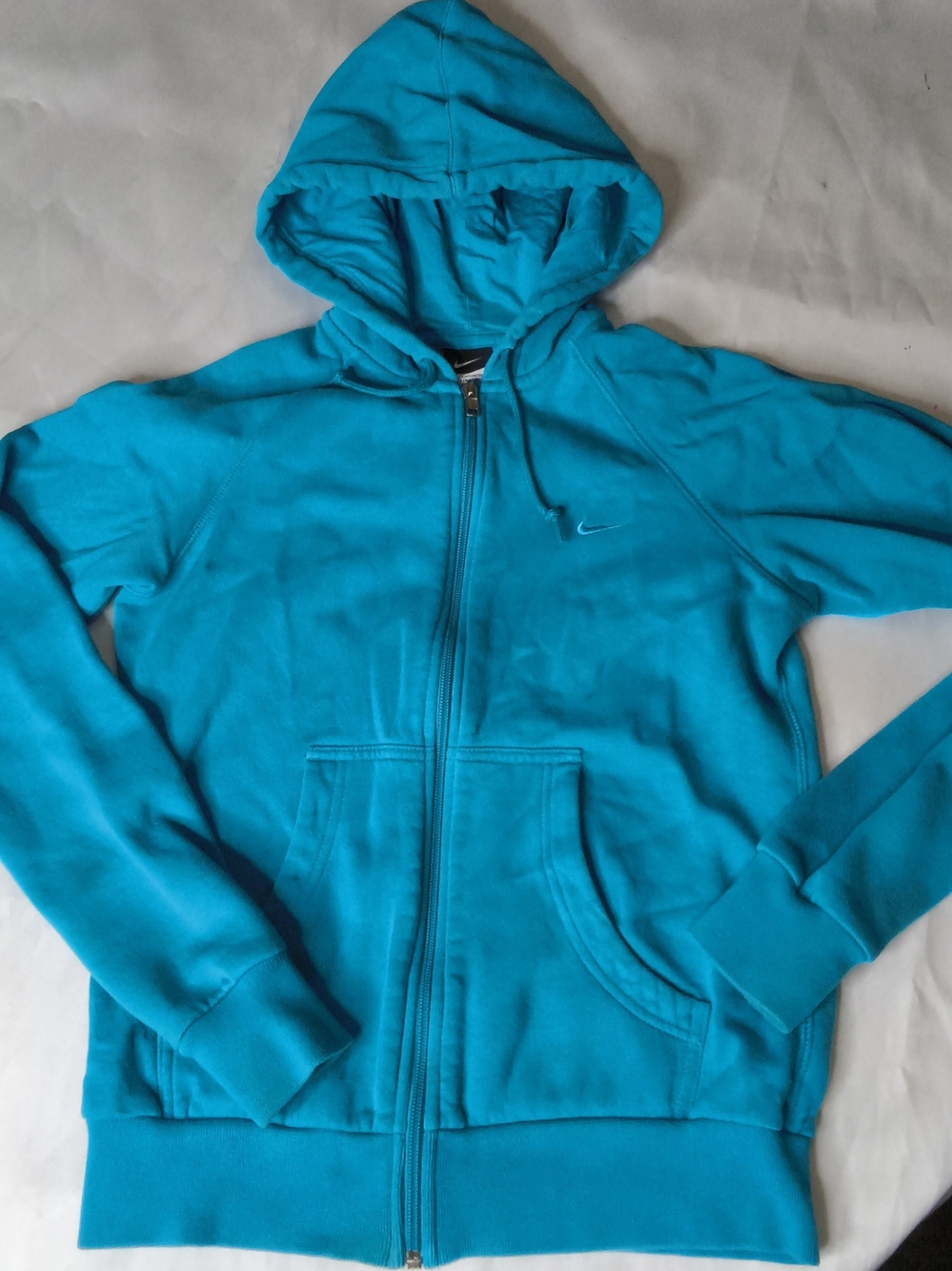 Nike Kids' Turquoise Full-Zip Hoodie Jacket